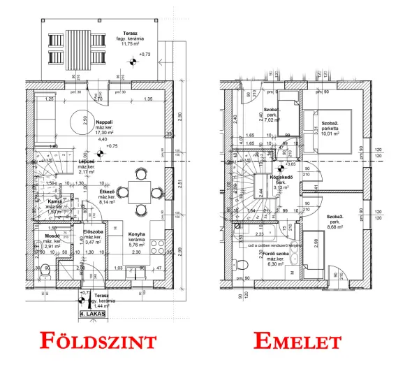 Eladó sorház, Pécel 3+1 szoba 75 m² 94.9 M Ft